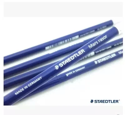 3 шт. Staedtler 526 61 Mars Rasor карандаш образный резиновый ластик с кисточкой для точечного