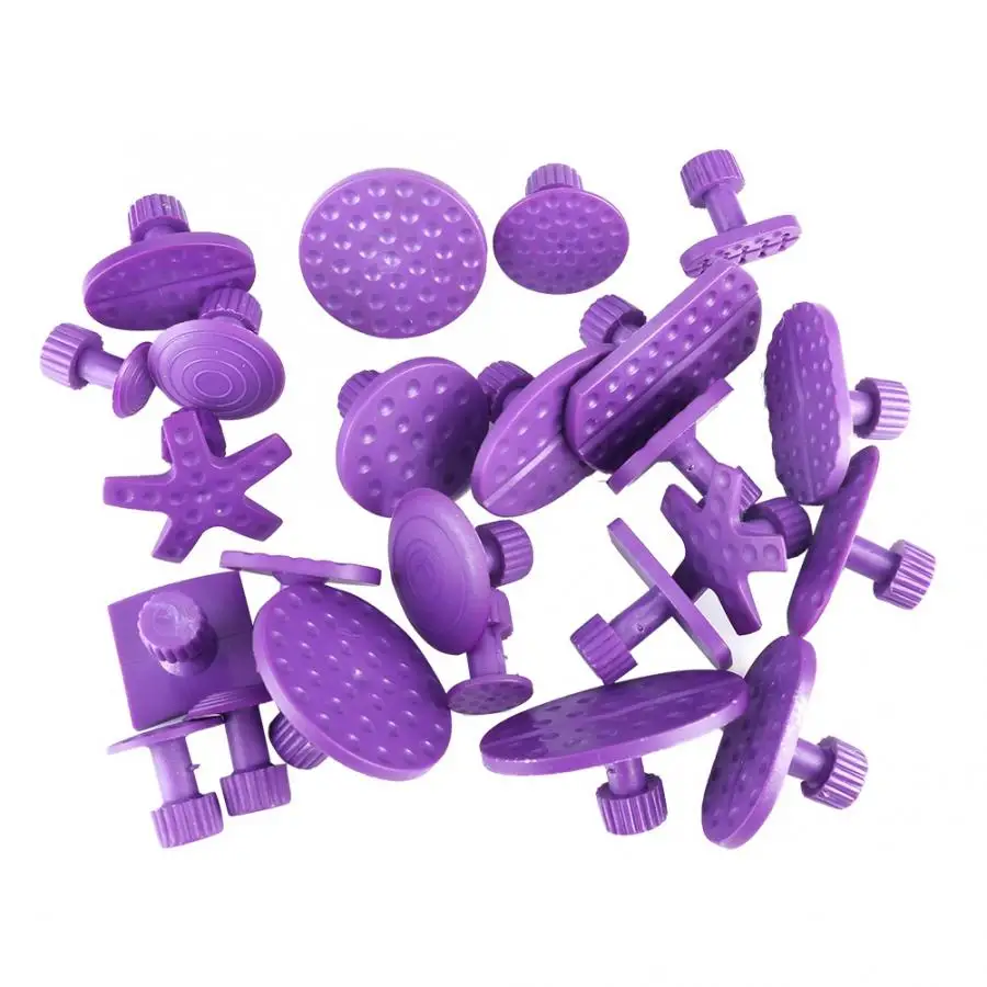 

24 PCS Purple Auto Dent Repair Tool Suckers Dent Repair Sheet Metal Fittings Gasket Car Repair Tool