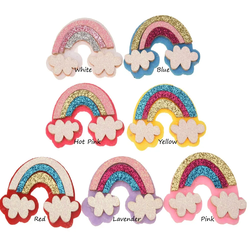 Buy 180pcs Cartoon Rainbow Accessories DIY Hair