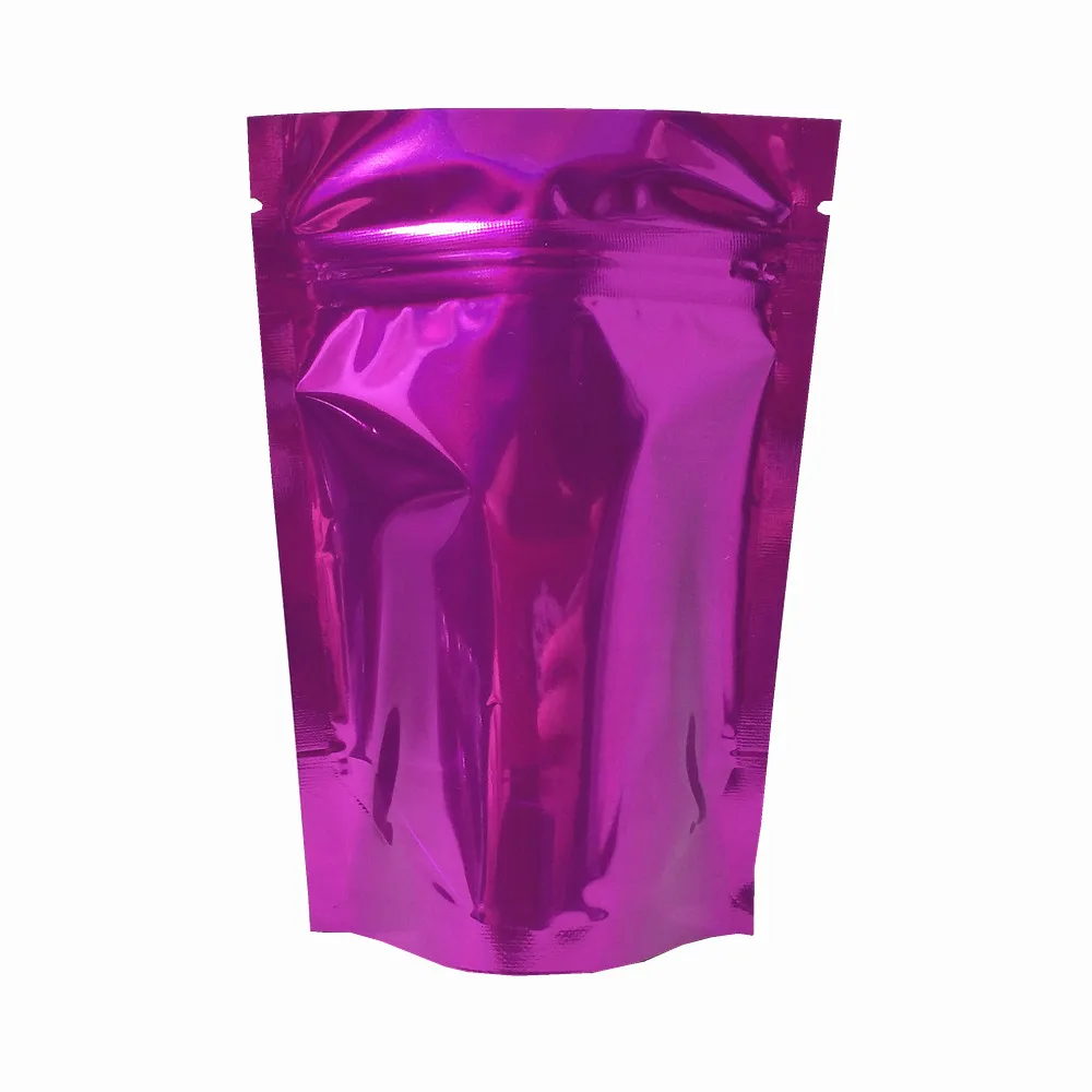 15丝自立铝箔袋 紫 B