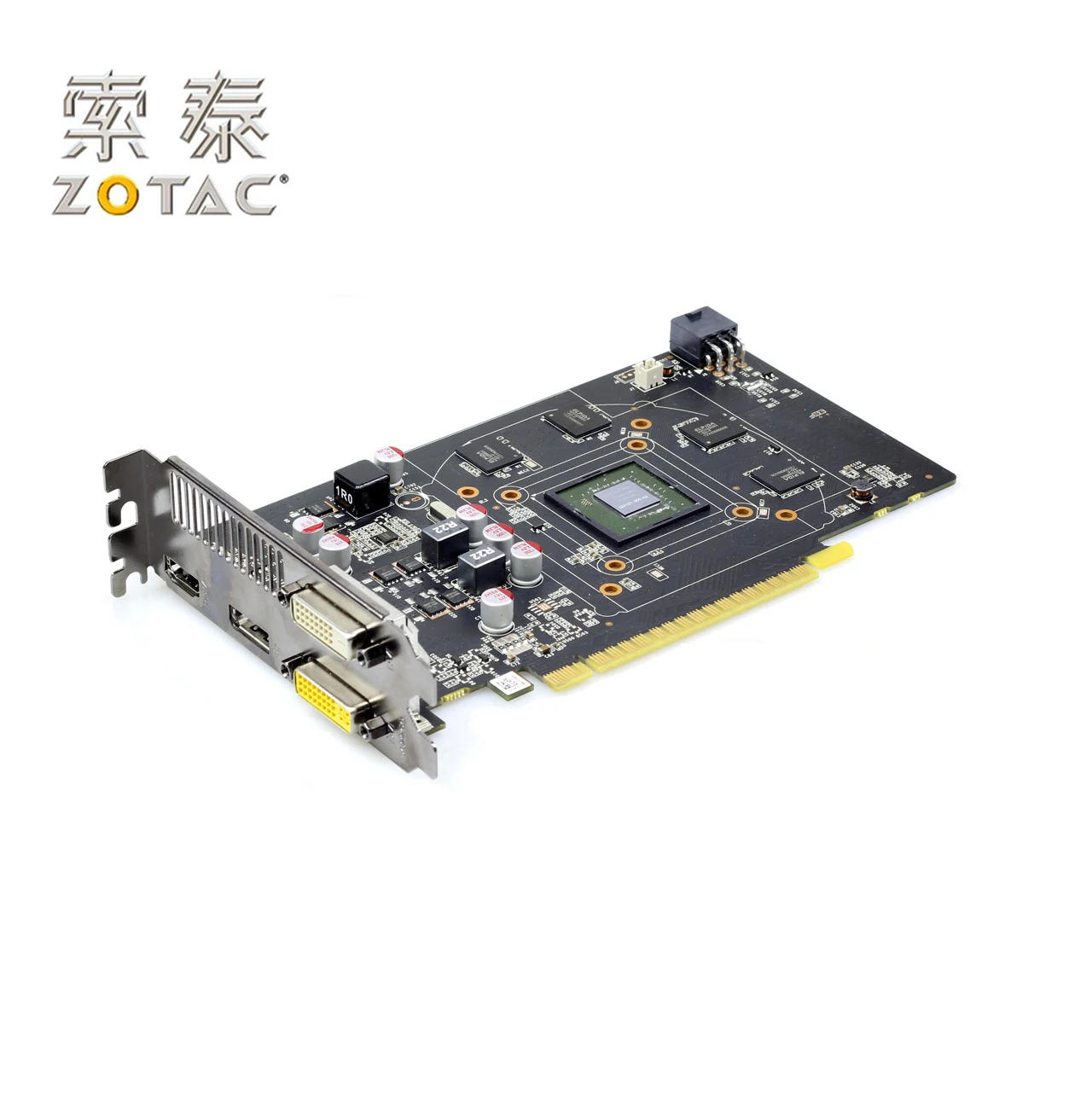 Оригинальная видеокарта ZOTAC GeForce GTX 750Ti-1GD5 Thunder HA для видеокарт NVIDIA GTX750 GT700 1GD5 1G 6000 МГц GDDR5 б/у