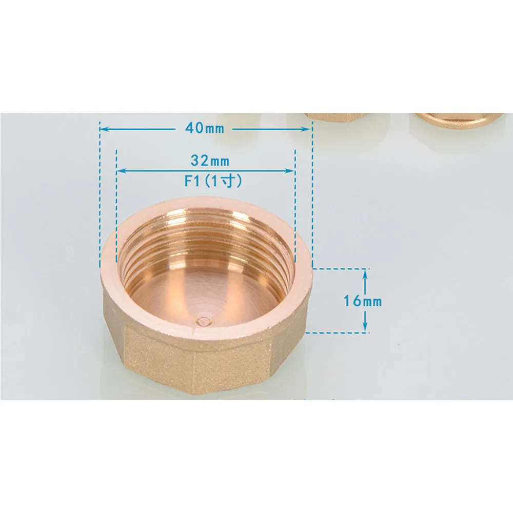 Brass cap plug-7