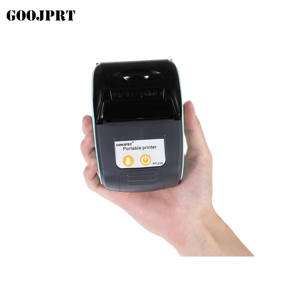Карманный Bluetooth термопринтер GOOJPRT для мобильных телефонов миниатюрный