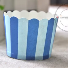 Полоску бумаги кекс случаи Кубки вкладыши, дешевые Свадебная вечеринка на день рождения украшения выпечки сдобы торт инструменты