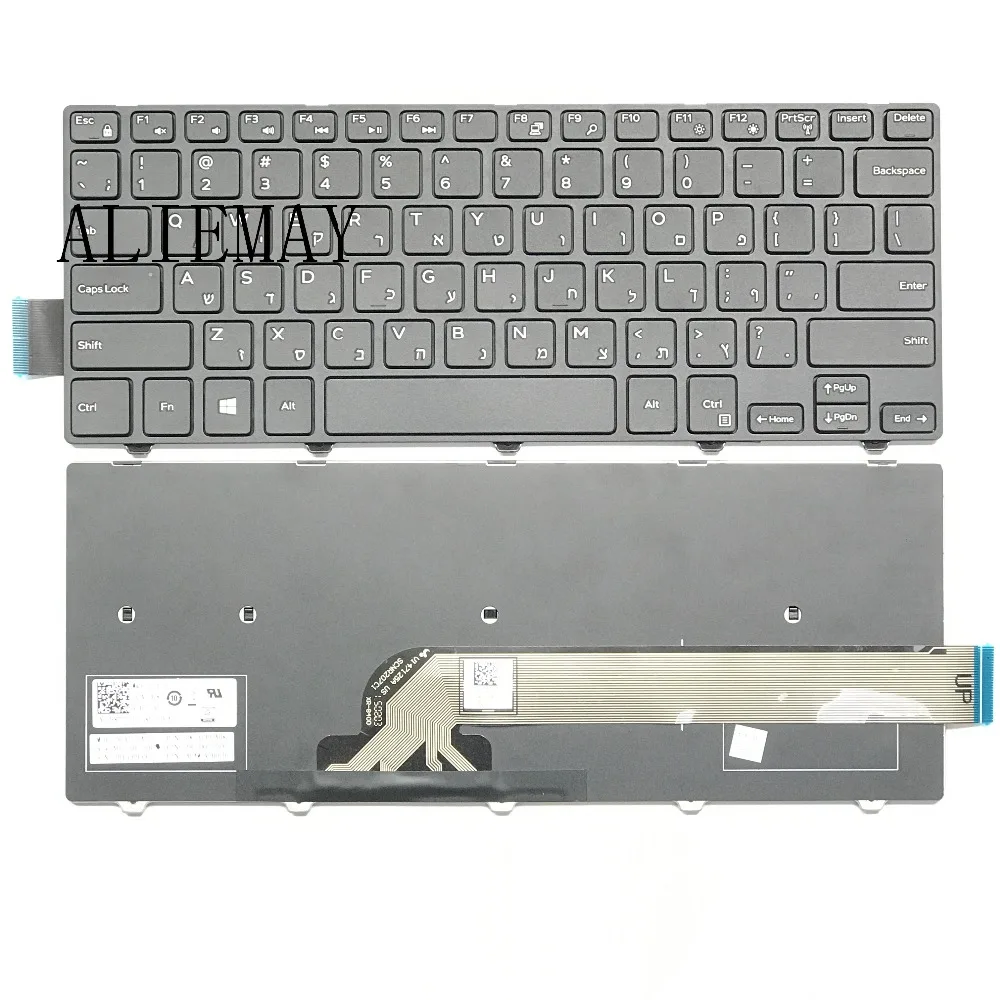 Новая Оригинальная клавиатура US-HEB для ноутбука Dell Inspiron 14 серии 3000 3452 3441 3442 5447 3458