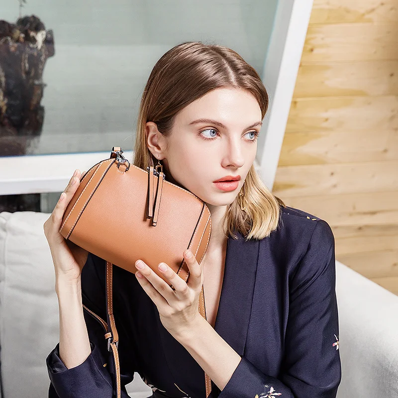 

Guarantee 100% Genuine Leather Female Bag Famous Brand Designer Crossbody Bag Women Handbags High Quality Women Messenger Bags