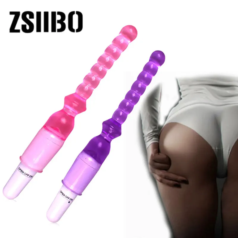 Electric Vibrator Anal Plug Vibration Rod Massager Vibrator Female G Spot Masturbation Sex Toys for Women Adult Sex product