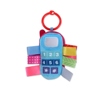 

Cute multi-color Baby Newborn Boy Girl Universal Mobile Crib Music Box Crib Rattle Children Develop Early Education Toys