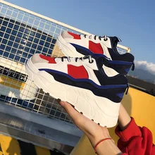 Women Casual Platform Sneakers Leisure Lace Up Running Sports Shoes Breathable Mesh Chunky Sneakers for Ladies Women Casual Platform Sneakers Leisure Lace Up Running Sports Shoes Breathable Mesh Chunky Sneakers for Ladies