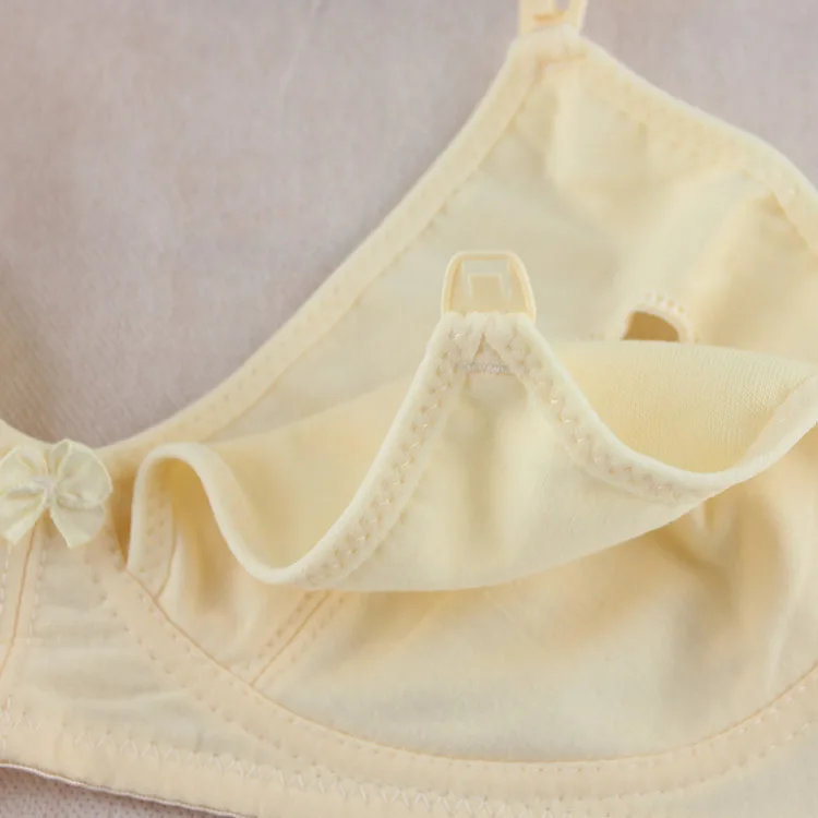 Одежда для беременных женщин бюстгальтер для кормления грудью хлопок стальной кронштейн отсутствует трехслойный бюстгальтер hYFZ0025