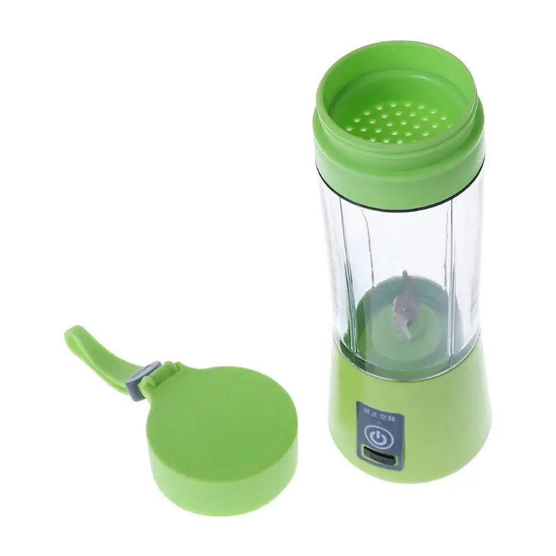 USB Electric Juicer Fruit Juice Mini Portable Outdoor Sports Rechargeable 400ml Home Shake Mixer Baby Food Soybean Milk Maker