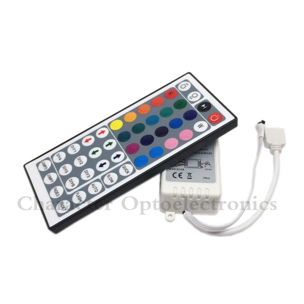 

Led Controller 44 Keys LED IR RGB Controler LED Lights Controller IR Remote Dimmer DC12V 6A For RGB 3528 5050 LED Strip