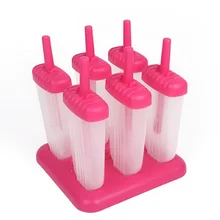 Изысканный Multi-Ванна Мороженое ванны Ice-Sucker Прохладный DIY Создание поле формы морозилкой Мороженое ванны