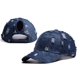 Women Ponytail Baseball Cap Fashion Cowboy Hole Snapback Dad Hat for Lady Cotton Mesh Hip Hop Cap Trucker Caps Bun Women Ponytail Baseball Cap Fashion Cowboy Hole Snapback Dad Hat for Lady Cotton Mesh Hip Hop Cap Trucker Caps Bun