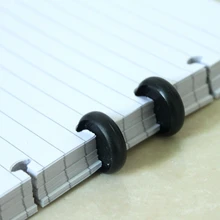50Pcs Lot Loose Book Binding Disc Black Plastic Round Buckle Circa Roll Mushroom Hole Spira Inner