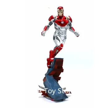 

Marvel Spider Man Homecoming Iron Man Mark XLVII MK 47 PVC Action Figure Collectible Model Toy Doll