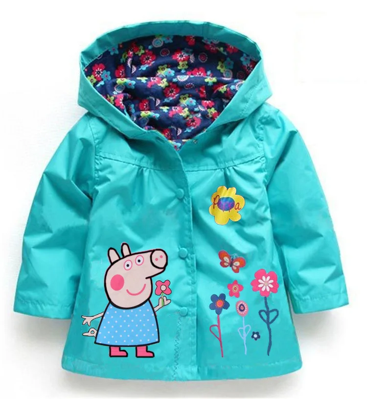 Коллекция года, детская одежда популярные модели для девочек, ветрозащитная и водонепроницаемая куртка, пальто весенне-осенняя тонкая куртка - Цвет: Color9