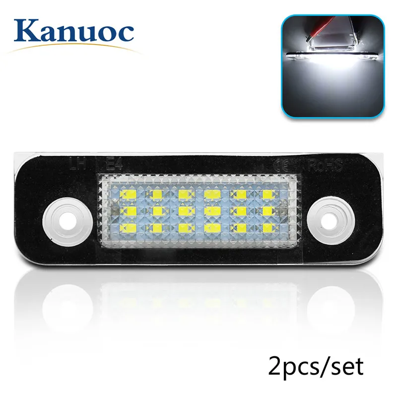 

For Ford Fiesta 2001 2002 2003 2004 2005 2006 2007 2008 LED License Plate Light White Color Error Free For Ford Fusion Modeo MK2