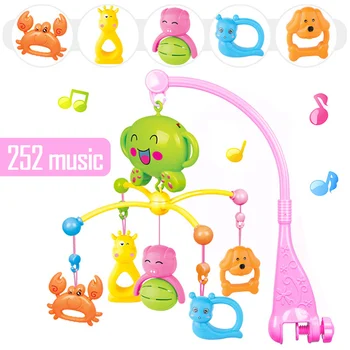 

2018 New Portable Bed Bell Toy Rack Arm Bracket Kindergarten Music Love Baby Rattle Bedside Hanging Rattle Gift Music Bed Bell
