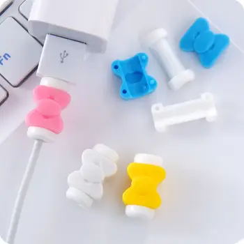 

5Pcs Mini Cute Protector Saver Cover for Phone Lightning USB Charger Cable Cord