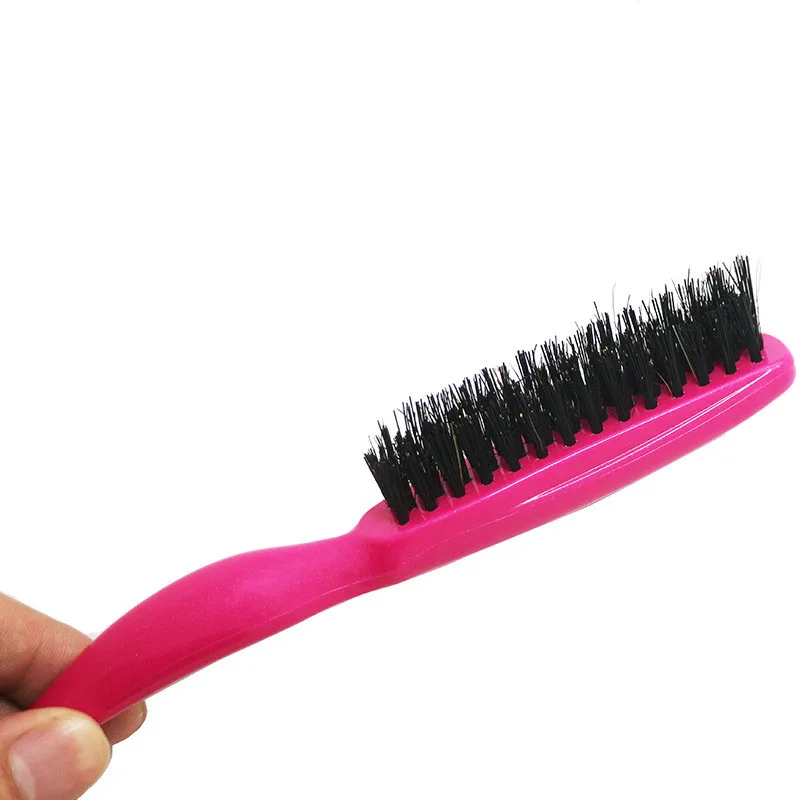 

1PC Random Color Mixing Multi-level Model Comb Fighting Plastic Comb Brush Board Hair Salon Supplies Edge Brush Hair Brushes