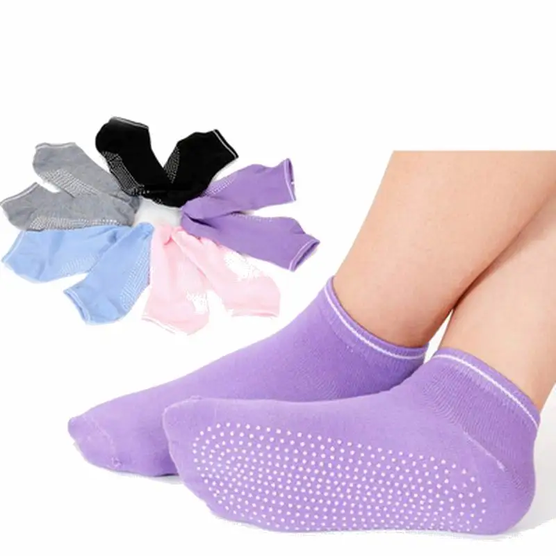 Aliexpress.com : Buy 5 Pairs Non Slip Yoga Socks Set For Women Home Gym ...