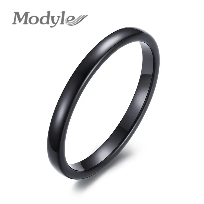 Женские обручальные кольца Mostyle золотистые из карбида вольфрама 2 мм 2020|wedding