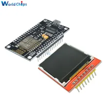 Kit de développement ESP8266 avec écran d'affichage TFT, affichage d'image ou de mot par carte Nodemcu, bricolage, CH340, CH340G, Module WIFI NodeMcu V3