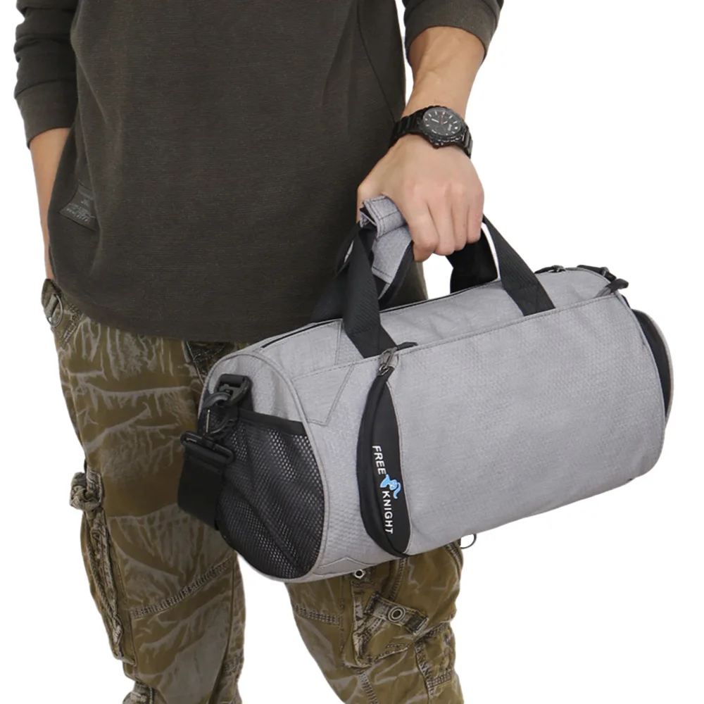 Esterno Cavaliere Blue Viaggio Da Tote 25l Gray Borse Bagagli Palestra Impermeabile Borsa Tracolla A Di Formazione purplish Calcio Gray deep Libero Poliestere Outdoor FqFwfAO