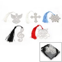 Закладки в форме снежинки, креативные портативные стильные металлические закладки, канцелярские товары, серебряный цвет, Подарочная книга, Марка, стиль, Новинка