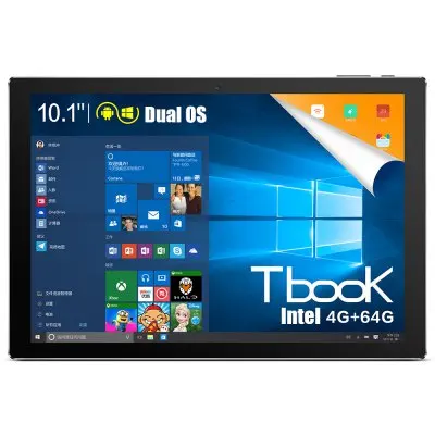 Teclast Tbook 10S intel cherry trail Z8300 четырехъядерный процессор 4 ГБ ОЗУ 64 Гб ПЗУ 10,1 дюймов 1920*1200 ips Win 10+ Android 5,1 WiFi планшетный ПК - Комплект: standard