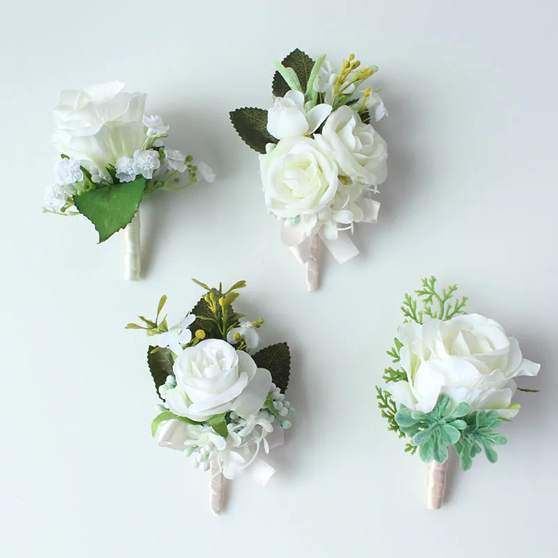 wedding boutonniere corsage groom  (9)