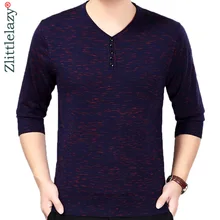 Брендовый корейский стиль Тонкий свитер на пуговицах мужская одежда Джерси mensluxury пуловер и свитеры для мужчин Мужская Весенняя мода 24020