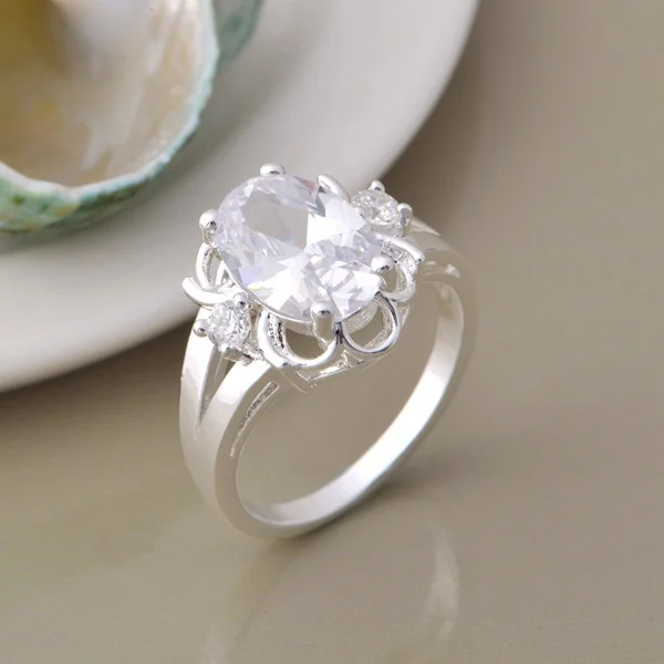 

wholesale High quality silver Fashion jewelry rings WR-843