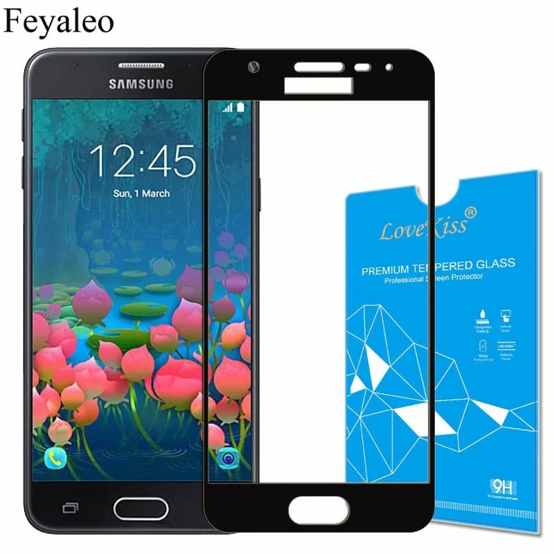 

For Samsung Galaxy J5 Prime G570 Tempered Glass 9H Full Cover Screen Protector For Samsung On5 (2016) SM-G570F Protective Film