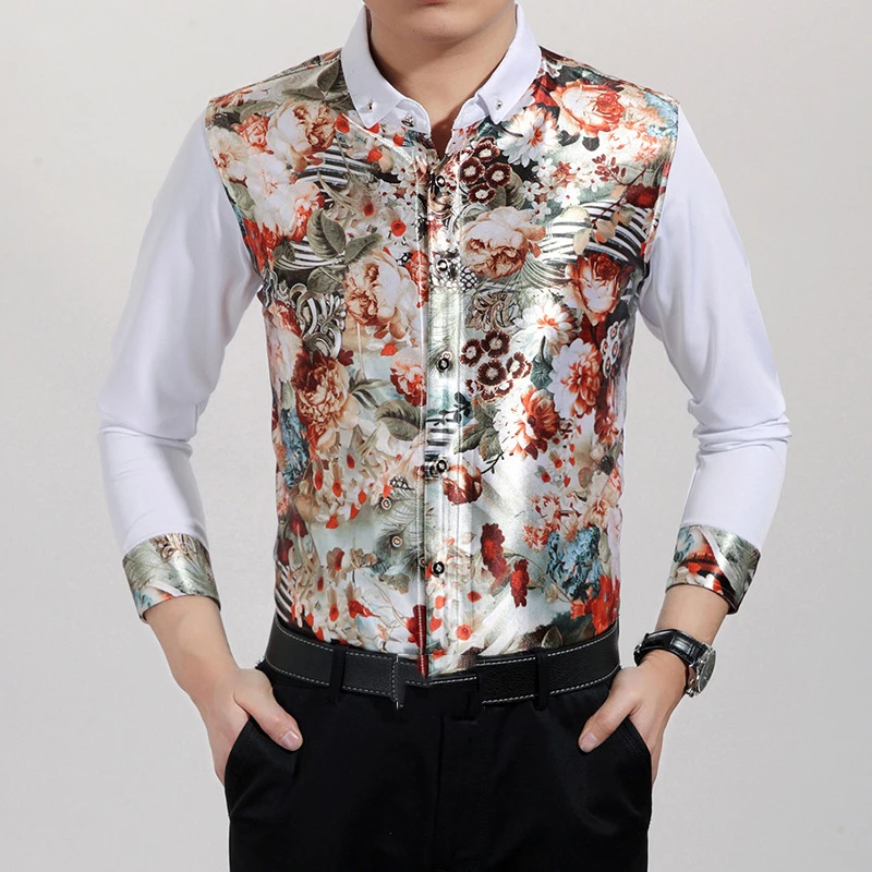 2016 camisa para hombre de seda verdadera de alto grado de