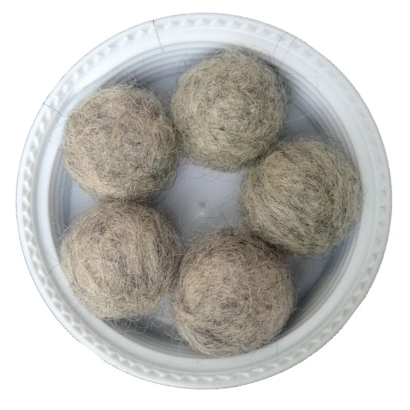 Free Shipping Wholesale Light Grey Color Handmade wool felt ball 200pcs 20mm diy Woven Balls For Rugs jewelry beads home Decor | Украшения