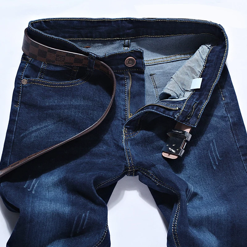 2018 Fashion New Men's Casual Stretch Jeans / Man's cats must be jeans denim pants trousers / size 28-36
