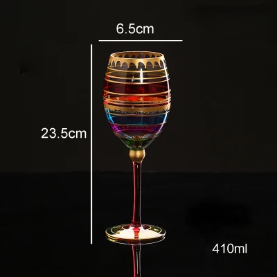 Бессвинцовые Хрустальные Коктейльные бокалы бокал для шампанского чашка флейта бокал для вина треугольные бокалы для вина es Бар Отель вечерние стаканы для напитков - Цвет: 65X235MM