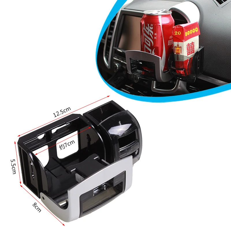 Multifunctional Car Drink Holder Stretch Car Air Vent Cup Holders High