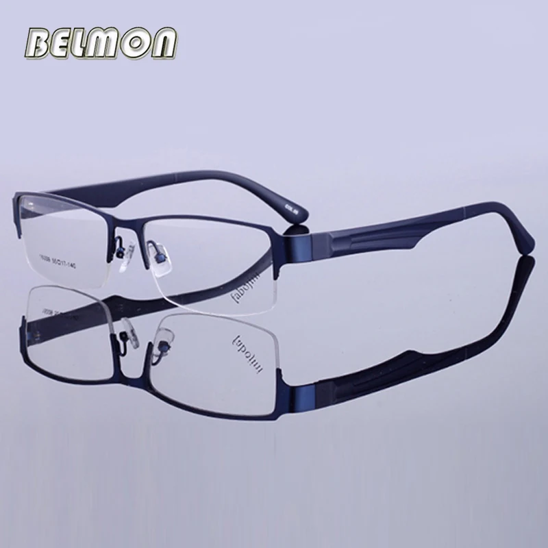 

Belmon Optical Spectacle Frame Men Eyeglasses Computer Myopia Transparent Clear Lens Glasses Frame For Male Eyewear RS737