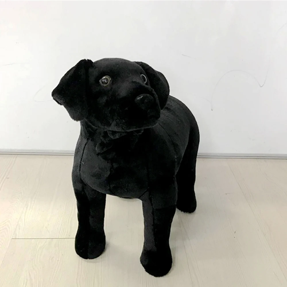 black labrador plush toy