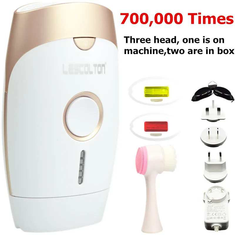 

IPL 3 IN 1 Painless Permanent Hair Removal Laser Epilator 700000 Pulses Photon For Body Bikini Leg Face Underarm Epilator