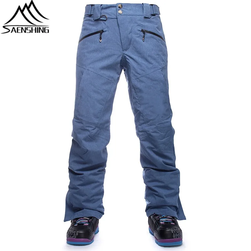 

new 2016 pantalon snowboard windstopper waterproof snow pants men thermal ski pants snowboard thicken
