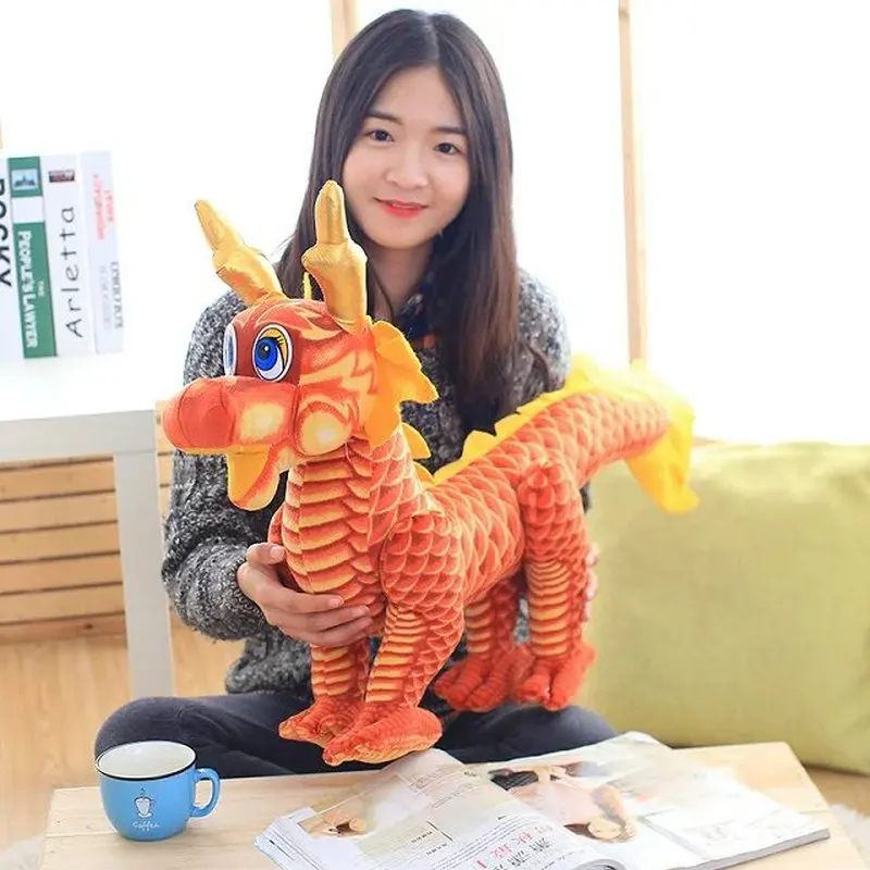 40 60cm font b 2017 b font font b New b font cartoon simulation Chinese dragon