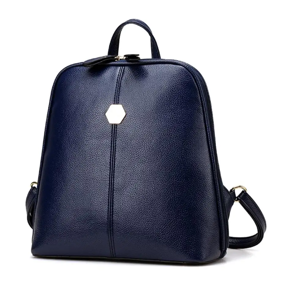 Кожаная сумка через плечо женский рюкзак дорожная сумка Школьный рюкзак на молнии повседневные дорожные сумки# YL5