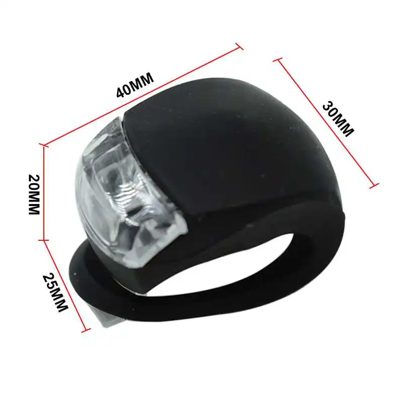 Best WasaFire Bike Light Bicycle Light Head Front Rear Wheel Cycling Warning Mini LED Taillight Taillamps IPX4 Silicone 3 Modes AG10 4 Best WasaFire Bike Light Bicycle Light Head Front Rear Wheel Cycling Warning Mini LED Taillight Taillamps IPX4 Silicone 3 Modes AG10 4