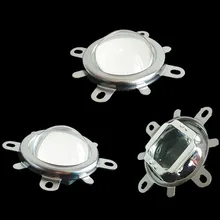 1 комплект светодиодный оптический объектив 44 мм 60 градусов 50 мм рефлекторный коллиматор фиксированный кронштейн для 20 Вт 30 Вт 50 Вт 100 Вт COB чип высокой мощности