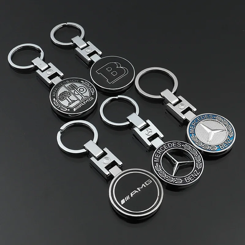 

Creative metal Mercedes Benz AMG Apple Tree Keychain Key Pendant Y-292