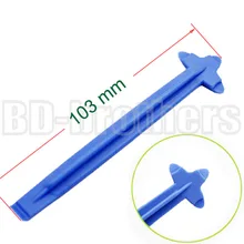 Синий крестообразных Пластик Прая инструмент, крест любопытных Инструменты crowbar открытие Инструменты открытым В виде ракушки ремонт инструмента для сотового телефона 1000 шт./лот